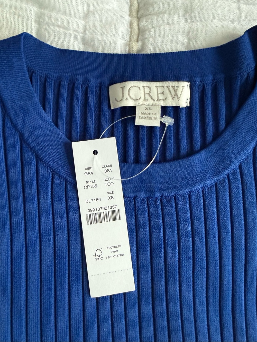 J. Crew Super-stretch Ruffle Sweater-dress - Picture 6 of 8